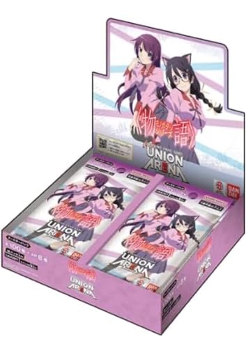 物語シリーズ ユニオンアリーナ 5BOX テープ付き バンダイ カードダス UNION ARENA ブースターパック <物語